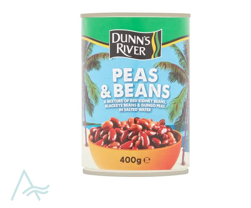 DUNNS RIVER PEAS AND BEANS 400 G